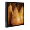 Stupell Industries Rustic Vintage Pears Framed Floater Canvas Wall Art Design by Caroline Kelly